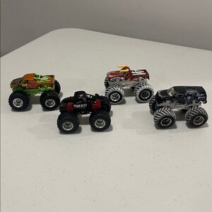 Set of 4 Monster Trucks